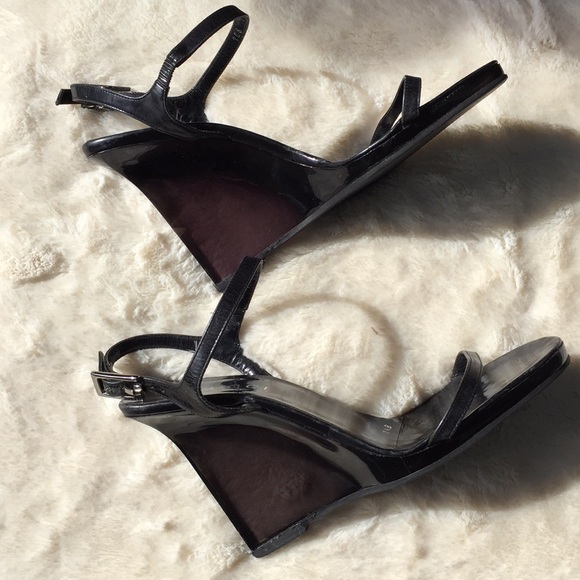 Gucci Shoes - Gucci Smoked Lucite Wedge